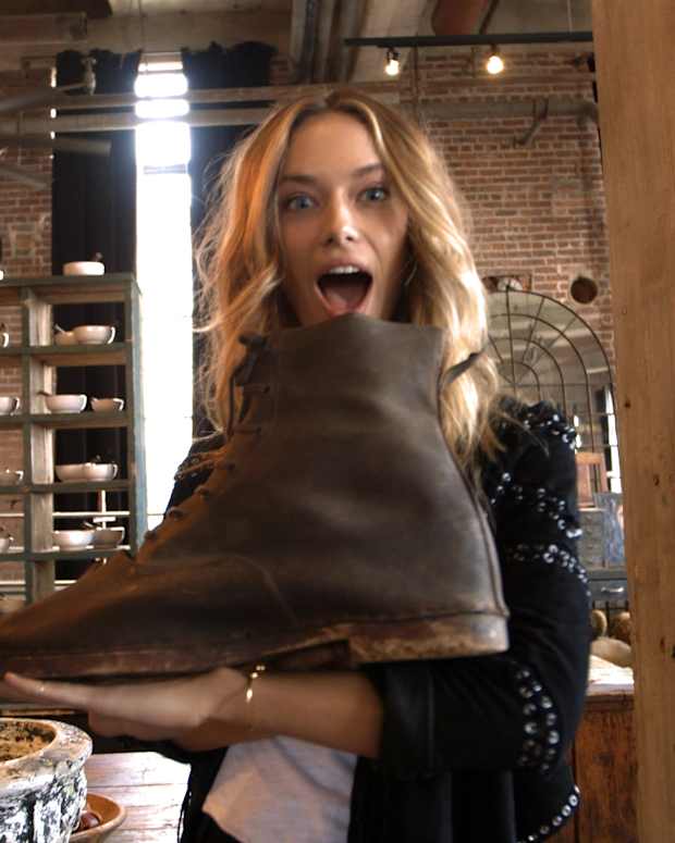 Hannah Ferguson, Jessica Gomes and Samantha Hoopes go shopping (image)